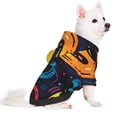 thumbnail image 2 of Sikiie Playful Ghosts Night Sky Dog Hoodie,Dog Clothes,Dog Sweatshirt ,Dog Shirt, Dog Clothes for Puppy Kitten Small Dogs Cats-Medium, 2 of 7
