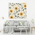 thumbnail image 2 of Yayeee Tapestry Wall Hanging for Bedroom 80" x 60" Living Room Home Wall Art Decor, Sunflower Pattern, 2 of 7