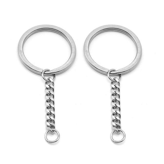 Argollas Para Llavero 100 Pzas (2.5cm)
