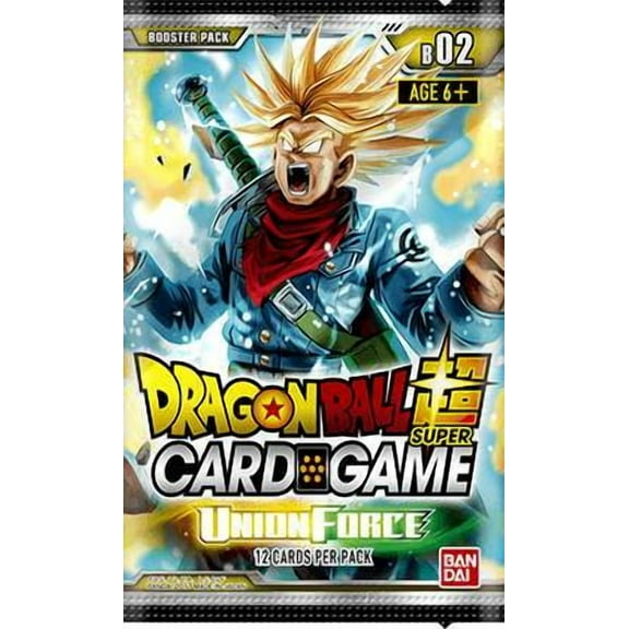 Dragon Ball Z Super Union Force Booster Pack Trading Card Game