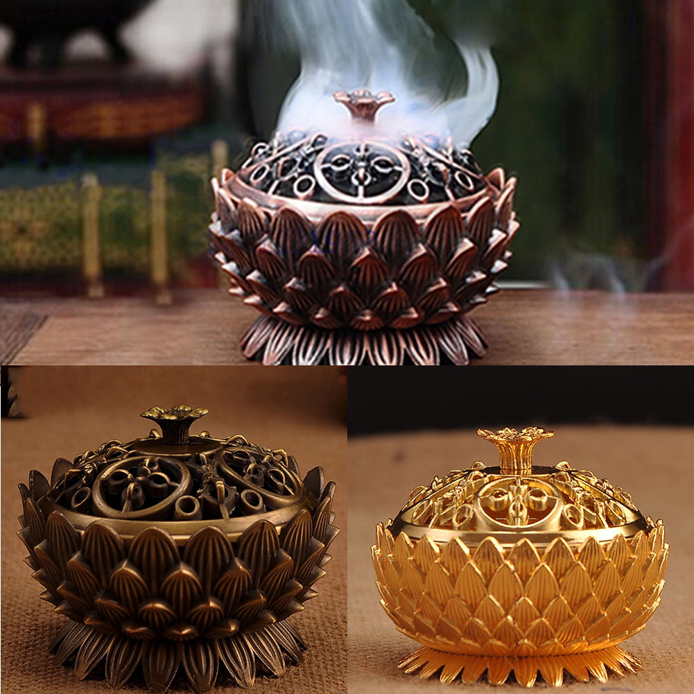 Details about   Chinese Old hand-carved Tibet silver copper Dragon incense burners 