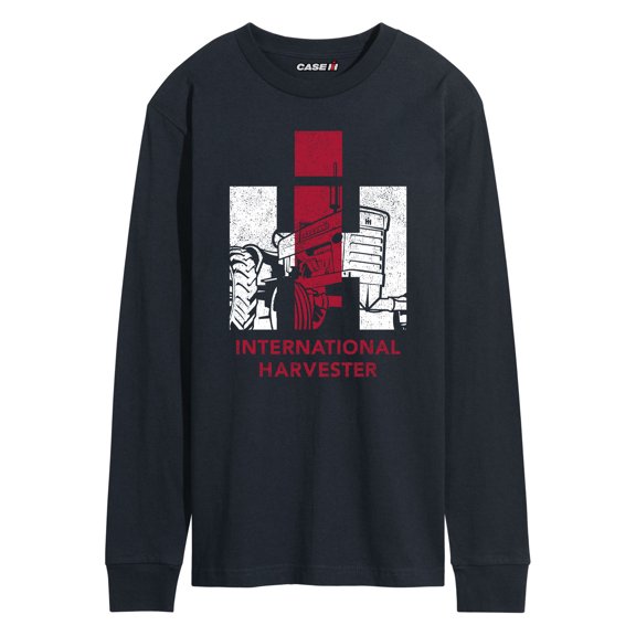 International Harvester Tractor Fill Logo - Men's Long Sleeve T-Shirt