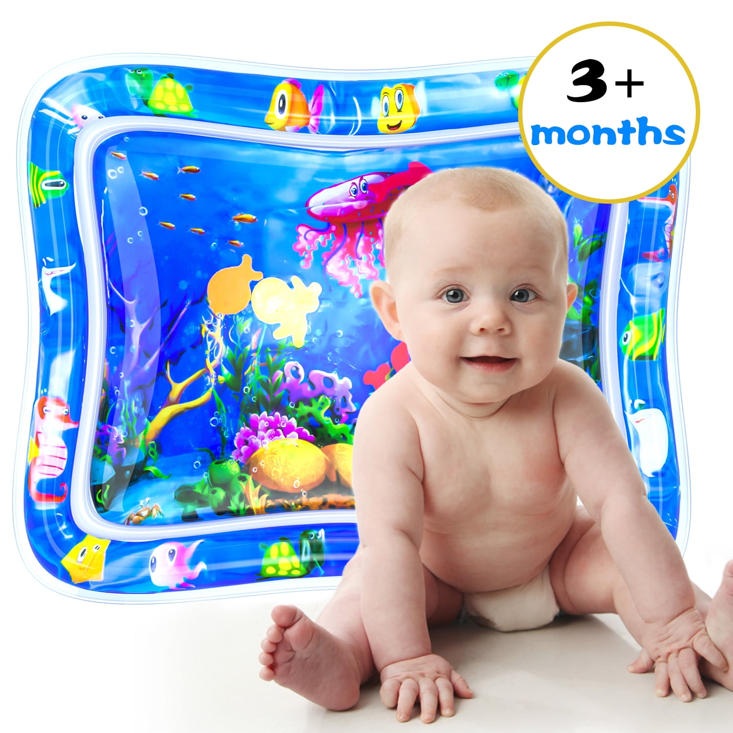 Jumper Tummy Time Mat Baby Water Mat Premium Early Activity Center