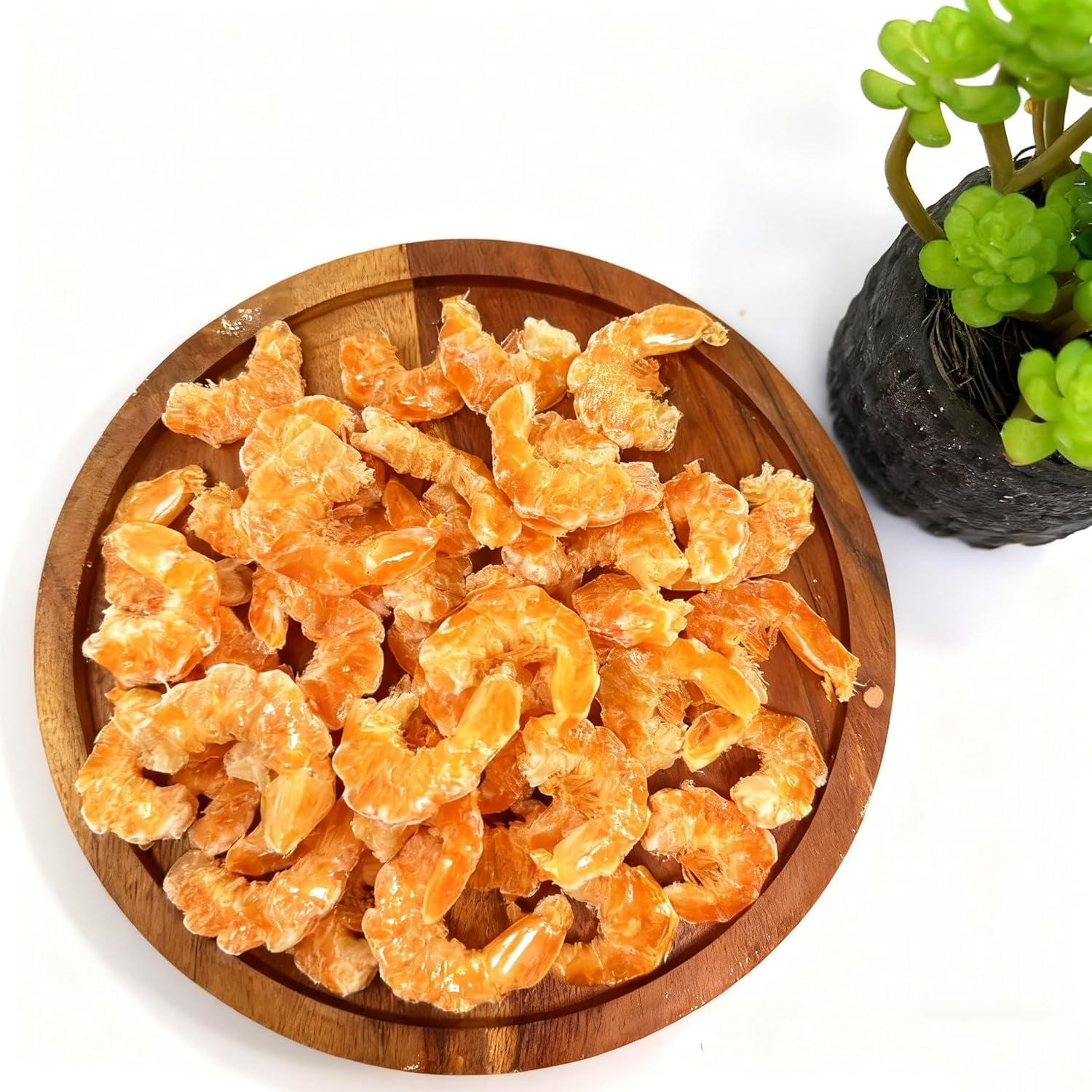 3LB Dried Shrimp Florida Sun Died Shrimp, USA Dried Seafood Fresh-Caught Dehydrated for Snacks, Seafood Salad, Pad Thai or Soup  Large 3X 1LB /Bags
