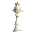 thumbnail image 3 of Figura de resina, estatua de ajedrez internacional, decoración de mesa para interiores, ajedrez Rey, 3 of 9