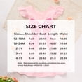 thumbnail image 7 of ZEHJUHAN Toddler Girls' Round Neck Ruffle Sleeveless Backless Dress with Bow Detail, Casual Smocked Summer Dress Purple，4-5Y, 7 of 7
