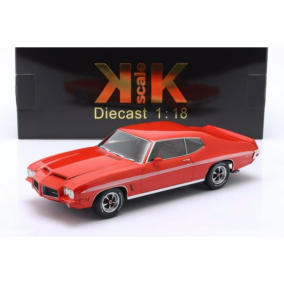 KK Scale 1972 Pontiac LeMans GTO Red 1:18
