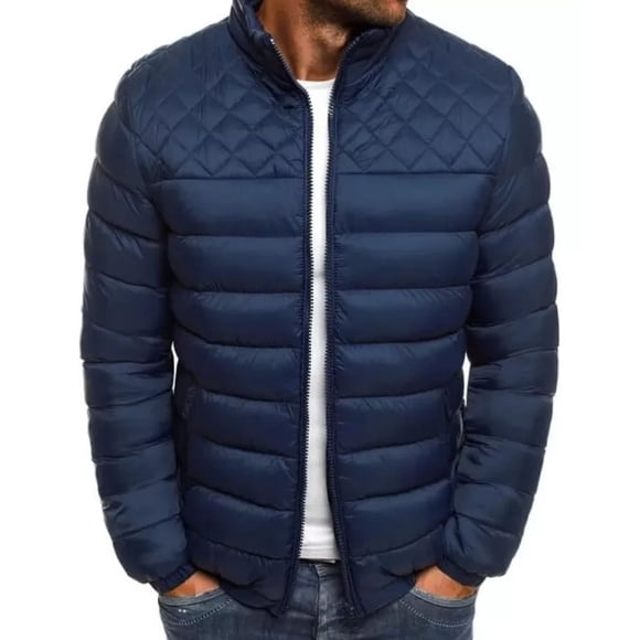 Chamarra Hombre Moda Casual Calientita Acolchada 101203 Am7