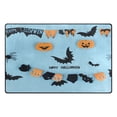 thumbnail image 2 of Non-Slip Area Rug 60"x39" Indoor Washable Floor Mats Carpet Printed for Living Room, Bedroom, Home Decor Blue Halloween Party Decorations, 2 of 7