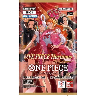 One Piece TCG: EB-03 Heroines Edition Booster Pack (English