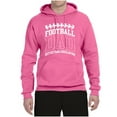thumbnail image 2 of Wild Bobby, Football Dad Better Than a Regular Dad Father's Day Unisex Hoodie Sweatshirt, Neon Pink, X-Large, 2 of 6