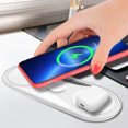 thumbnail image 6 of XGFHYJEH Charging Station, Wireless Charging Station, Charging Station for Multiple Devices, Wireless Charging, 15W 3 in 1 Charging Station, Wireless Charge, for Android, Iphone, Apple, Samsung, Ipad, 6 of 7