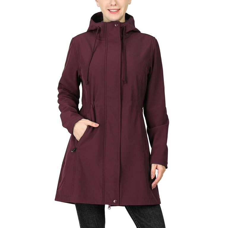 Lululemon Womens Right as Rain Jacket Coat 8 Maroon Winter