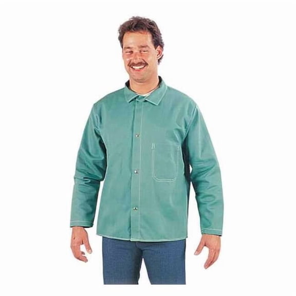 Steel Grip FR Jacket, 3XL, 12 oz Cotton, Snaps Closure WC 16750