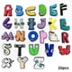 thumbnail image 1 of 26pcs Alphabet Lore Shoe Charms Shoe Decoration Cartoon Letter Charms For Diy Croc Clog Sandals Bracelet Wristband Decoration Accessories Party Favor, 1 of 5