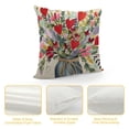 thumbnail image 4 of Nawypu  Valentines Day Pillow Cover Vase Heart Floral Decor Holiday Farmhouse Pillow Case Gifts Decoration for Home Sofa Couch, 4 of 5