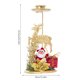 thumbnail image 3 of Fiudx Adornos Navideños Fondo De Decoración De Mesa De Vela De Navidad Adornos De Candelabro De Hierro forjado De Navidad, 3 of 3