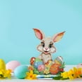 thumbnail image 2 of asddcavvf Decorative Tabletop Stand Up Plaque With Sparkling Rhinestones Beautiful Easter Ornament For Home 10ml en Girls Ornament, 2 of 7