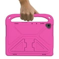 thumbnail image 4 of Allytech Kids Case for Lenovo Tab M10 TB-X505F TB-X605F, EVA Rubber Kids Friendly Shockproof Heavy Duty Protection Lightweight Handle Kickstand Feature Case Cover for Levono Tab M10, Rose, 4 of 6