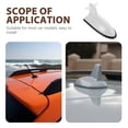 thumbnail image 3 of OULII Antenne de Toit de Voiture 1Pcs Plastique Blanc pour Réception de Signal et Économie de Carburant, 3 of 8
