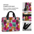 thumbnail image 4 of FORMRS 16" Laptop Bag Carrying Sleeve Case with Handle Travel Shoulder Briefcase, Abstract Geometric Pattern, 4 of 8