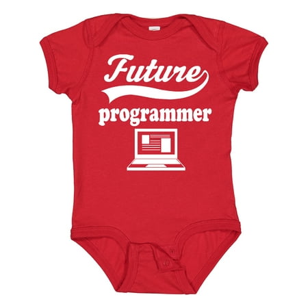 

Inktastic Future Computer Programmer Shirt Childs Job Gift Baby Boy or Baby Girl Bodysuit