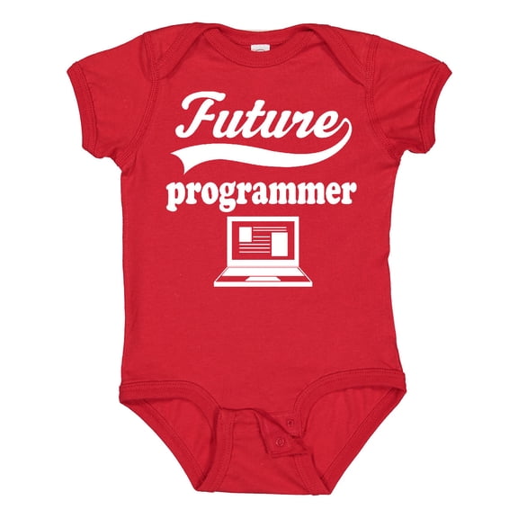 Inktastic Future Computer Programmer Shirt Childs Job Boys or Girls Baby Bodysuit