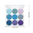 Multicolor Eyeshadow Palette Matte Shimmer Cosmetic Eye Shadows Pallet Powder Make Up Beginner