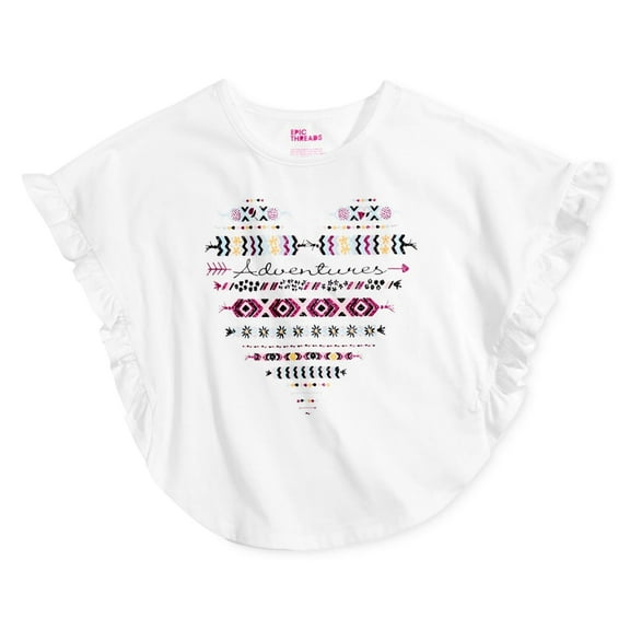Epic Threads Girls Heart Graphic T-Shirt