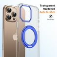 thumbnail image 3 of Magnetic 360° Rotation Ring Stand for iPhone 16 Case, Military Drop Protection, Compatible with MagSafe, Non-Yellowing, With Kickstand,Shockproof Anti-fall Phone Case Cover,Blue, 3 of 13