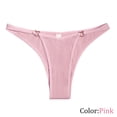 thumbnail image 2 of B91xZ, S Culottes en Coton Confort Pur pour Femmes Rose, 2 of 4