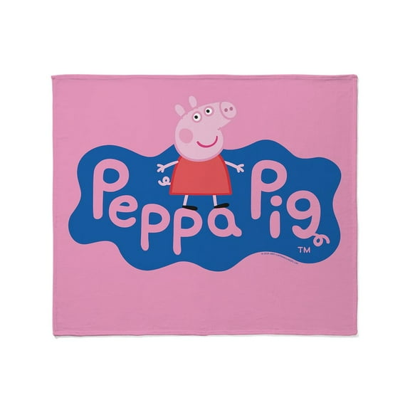 CafePress - Peppa Pig - Soft Fleece Throw Blanket, 50"x60" for All Ages