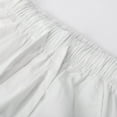 thumbnail image 4 of Men's Casual Shorts Sec Shorts Beach Wedding Men with Pockets Flashy Tie 4 8 Active Fuzzy Compression Cool for Men's Summer Fashion Thin Five Quarter Pants Solid Color White XL, 4 of 7
