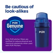 PUR 10-Cup Water Pitcher Filtration System, 10.2 W x 10.6 H x 6.8 L, Lime, PPT001L