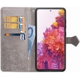 thumbnail image 4 of GFDYREE Galaxy S20 FE 5G Case Leather Wallet Flip Magnetic Closure Case Samsung S20 FE 5G Phone Case with Card Slots Protective Case for Samsung Galaxy S20 FE 5G / S20 Lite. SD Mandala - Gra, 4 of 7