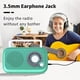 thumbnail image 5 of Radio AM/FM portátil Yewrich con Bluetooth, funciona con pilas, 5 of 7