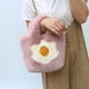 thumbnail image 5 of Mochila de peluche, bolso esponjoso, bolso suave para niños, regalo para niñas y mujeres, 5 of 5