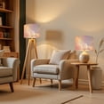 thumbnail image 3 of Lampshades 2 Pack beauty pastel sky soft color cloud sweet 13"x13"x10" Light Shade for Table Lamps Floor Lamp Shades Lampshade Replacement Easy Assembly, 3 of 8