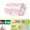 Pink, variant on QZS Bubble Making Tape,Clear Decorative Art Tape,Glow in The Dark Elastic Tape for Indoor,Double Sided Tape with 10 Straws and 10 Packs Stickers