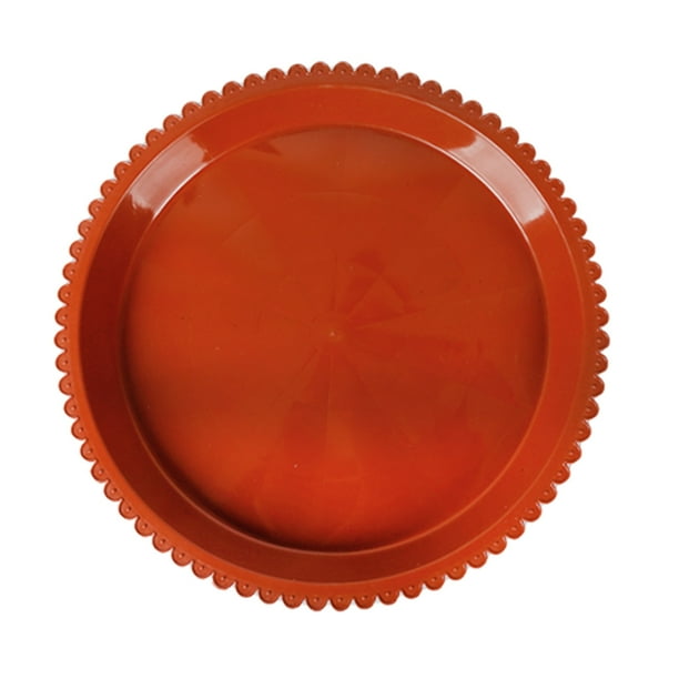 Bandeja para macetas Billuyoard de plástico color Rojo marrón