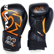 Rival Boxing RFX-Guerrero-V SF-H Bag Gloves - 8 oz. - Black/Orange
