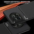 thumbnail image 5 of SaniMore for Oneplus 12 Case, Carbon Fibre Magnetic Cover Built-in Car Mount Shock Absorption TPU Rubber Shockproof Anti-fall Slim Luxury Hybrid Shell for Oneplus 12 5G, Red, 5 of 9