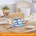 thumbnail image 6 of Yayeee Napkin Holder for Table Kitchen Paper Tissue Organization, Orange Sailboats, 6 of 8