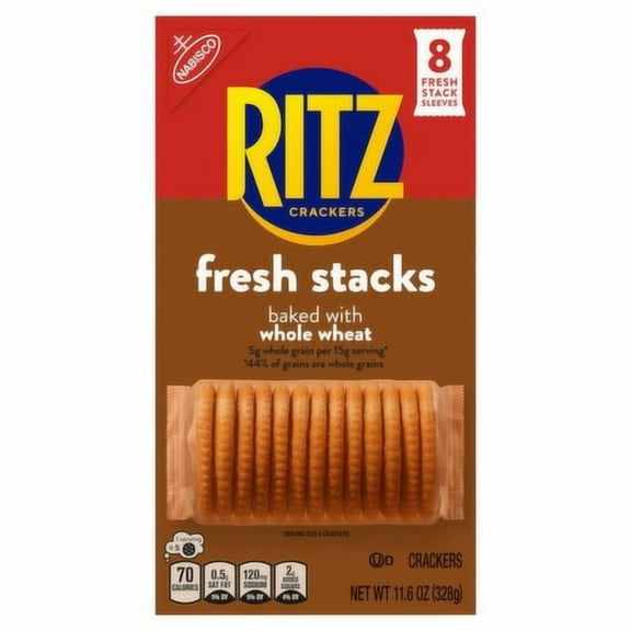 Ritz Crackers Fresh Stacks Baked With Whole Wheat