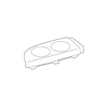 Genuine OE Lexus Cup Holder - 66991-60040-C0