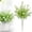 E, variant on 1 Bundle UV Resistant Plastic Memorial Faux Flower Bouquet Realistic Lifelike Bloom For Window Box Hanging, Home Table Centerpiece And Cemetery Grave Tribute Static Decor