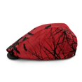 thumbnail image 2 of FUIALDOLG All-Season Flat Cap, Gothic Bat Print Polyester All-Match Adjustable Flat Hat for Travel Summer Outdoor, 2 of 4