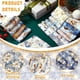 thumbnail image 5 of Rollo de Tela Ganeen 100 Piezas Azul y Dorado para Patchwork 6,5x51 cm, 5 of 6