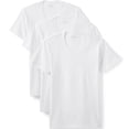 thumbnail image 3 of Lands' End Essentials Men's V-Neck T-Shirt 3 Pack - Premium Cotton Tee, Casual Regular Fit, 3 of 3