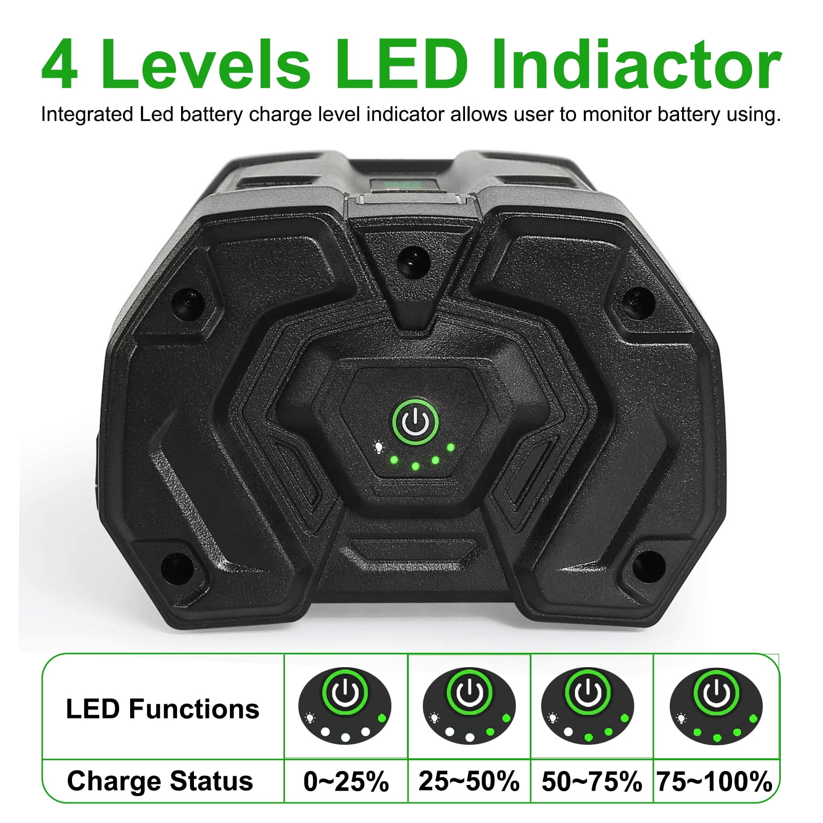 EGO 56V 7500mAh Replacement Battery Compatible All 56V EGO Power Tool